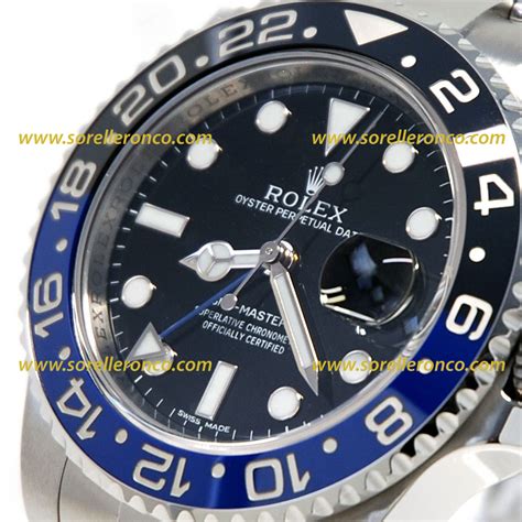 rolex gmt nero blu usato|Orologi Rolex GMT.